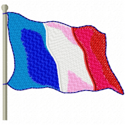 France Embroidery Design 3